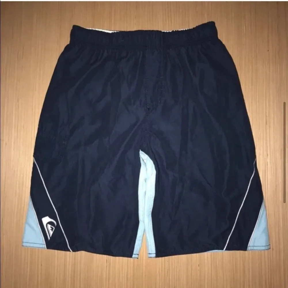 Quiksilver Blue Swimsuit Board Shorts